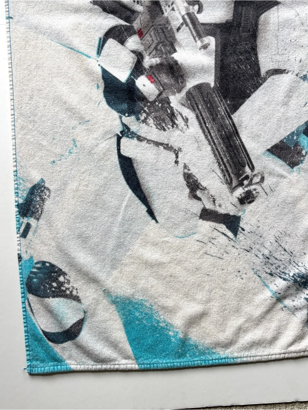 Beach Towel Star Wars Stormtrooper Graphic 26x51” 100% Cotton Vintage